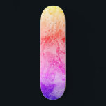 Rosa Rot Blau Lila Gelb Grün Modern Abstrakt Skateboard<br><div class="desc">Rosa Rot Blau Lila Gelb Grün Moderne Abstrakte Art Template Trendy Leere Skateboard.</div>