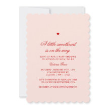 Rosa & Rot Eine kleine Süße Babyparty