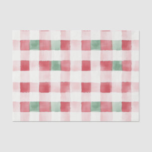 Rosa Rot Grün Retro Muster Weihnachten Seidenpapier