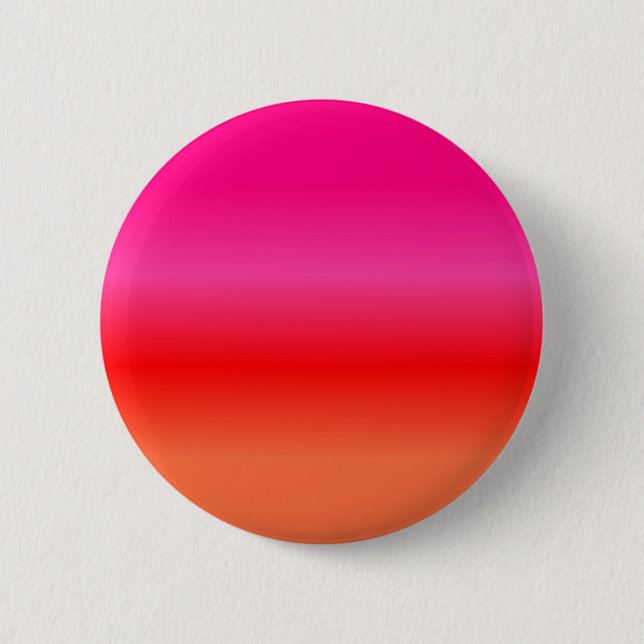 Rosa, Rot und Orangen Button (Vorderseite)