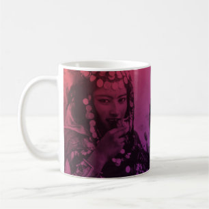 Rosa Rote Maghreb Ouled Naïl Berber Girl Female Kaffeetasse