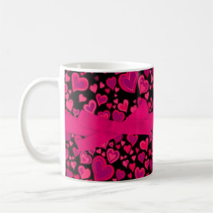 Rosa rote Tasse