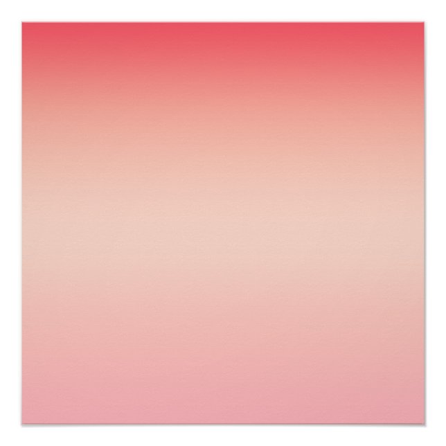 Rosa, rote und gelbe Hintergrundfarbe Poster (Vorderseite)