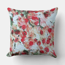 Rosa roter Schmutzpolka Dot Grunge Decke