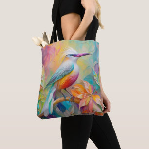 Rosa Roter Vogel Tasche