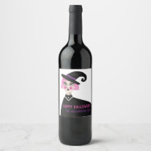 Rosa Rotzunge Individuelle Name Halloween-Party