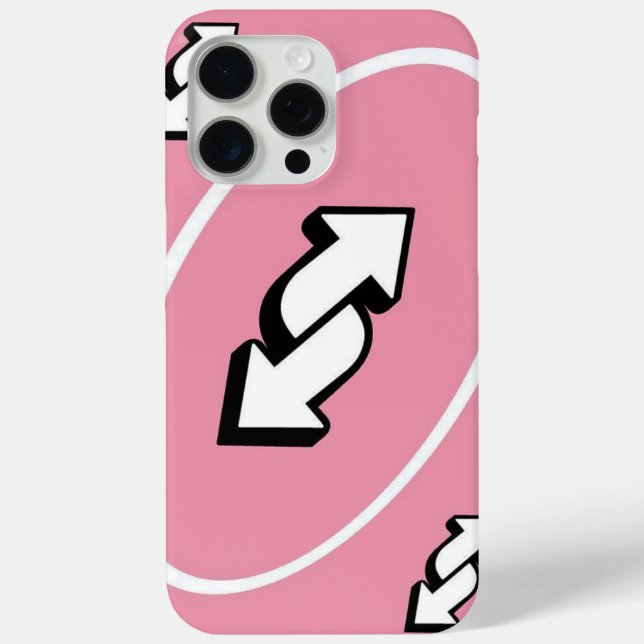 Rosa Rückwärtsbewegung iPhone Fall Case-Mate iPhone Hülle (Rückseite)