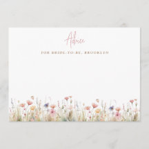 Rosa Rustikale Blume Brautparty