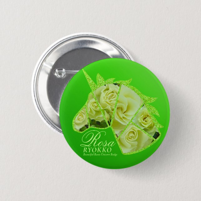 Rosa Ryokko Button (Vorne & Hinten)