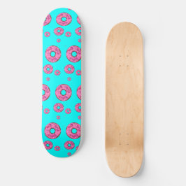 Rosa Sahne Donuts Skateboard