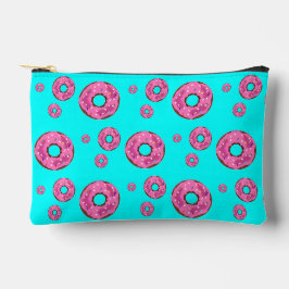 Rosa Sahne Donuts Zubehörtasche
