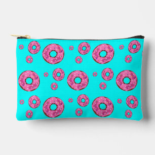 Rosa Sahne Donuts Zubehörtasche