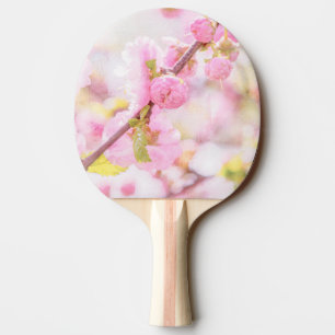 Rosa Sakura-Blume - Blüte der japanischen Kirsche Tischtennis Schläger