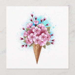 Rosa Sakura Ice Waffel Programm