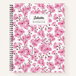 Rosa Sakura SpiralNotebook Notizbuch