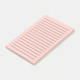 Rosa Salz Solid Color Post-it Klebezettel