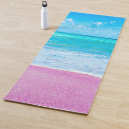 Rosa Sandstrand Yogamatte