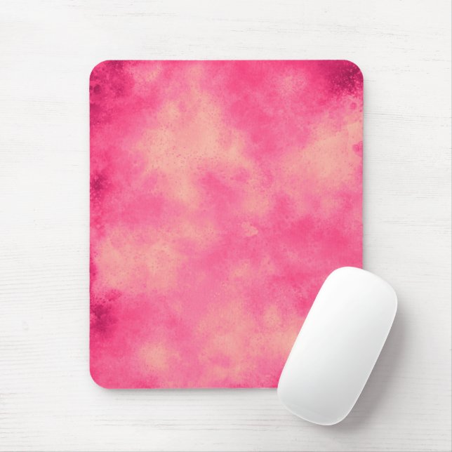 Rosa Sandwolke-Effekt Mausmatte Mousepad (Mit Mouse)