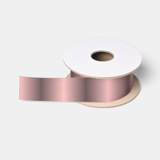 Rosa Satin Satinband (Spule)