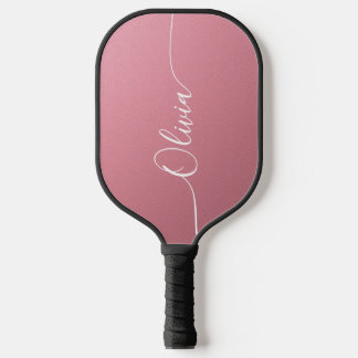 Rosa Schimmer-Pickleball-Geschenk mit individuelle Pickleball Schläger