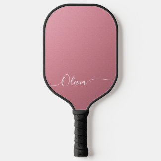 Rosa Schimmer-Pickleball-Geschenk mit individuelle Pickleball Schläger