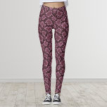 Rosa Schlange drucken Leggings<br><div class="desc">Rosa Schlange drucken</div>