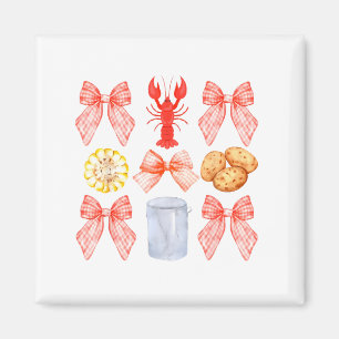 Rosa Schleife Cute Coquette Krebs Kochen Y2k Mädch Magnet
