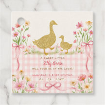 Rosa Schleife Floral Alberner Gänse Mädchen Baby S