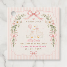 Rosa Schleife Floral Alberner Gänse Mädchen Baby S