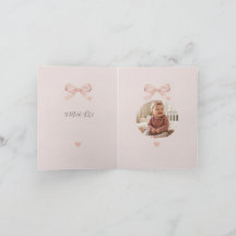 Rosa Schleifen-Coquette-Baby-Shower-Foto