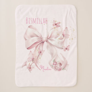 Rosa Schleifen Schmetterlinge Sherpadecke