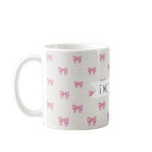 Rosa Schleifen-Tasse