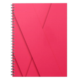 Rosa, schlicht, modern, elegant, cool, trendig notizblock