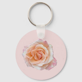 Rosa Schlüsselanhänger, Basic Button Schlüsselanhä Schlüsselanhänger