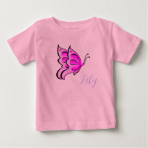 Rosa Schmetterling - Ihr Name für Ihr Baby