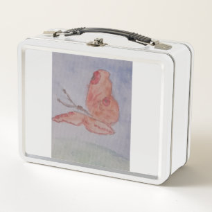 Rosa Schmetterling Lunchbox
