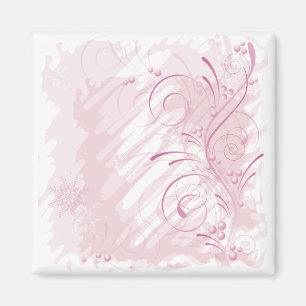 rosa Schmutzwinter Magnet