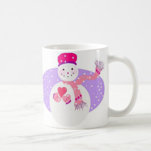 Rosa Schnee-Gallonen-Tasse Kaffeetasse