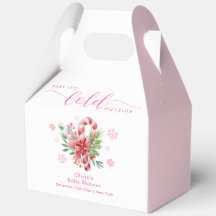 Rosa Schneeblatt Festliche Zuckerpuppe Baby Shower