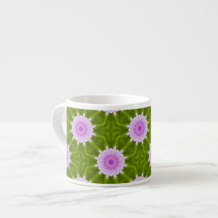 Rosa Schneeflocken Tasse