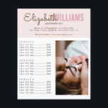 Rosa Schönheitssalon Flyer<br><div class="desc">Rosa Schönheitssalon Flyer</div>