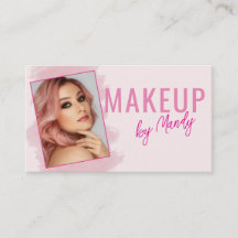 Rosa Schrift Foto Make-up