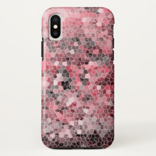 Rosa Schwarz, Mosaikfliesen Case-Mate iPhone Hülle