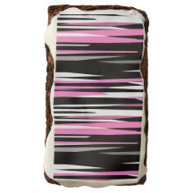 Rosa Schwarz/Weiß Abstrakt