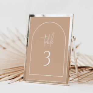 Rosa Schwarz-Weiß-Arch-Minimal für Hochzeiten Tisc Einladung