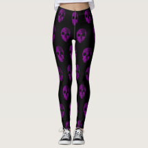 Rosa schwarze Leggings