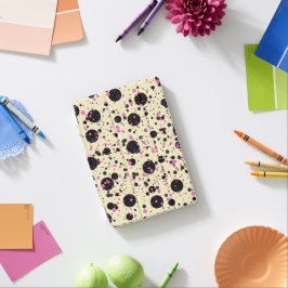 Rosa & schwarzes Polka-Punkt-Glamour-Muster iPad Mini Hülle