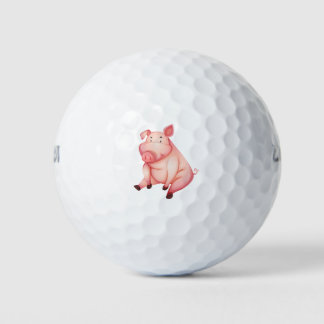 Rosa Schwein Golfball