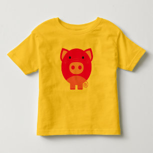 Rosa Schwein-T-Shirts und Geschenke Kleinkind T-shirt