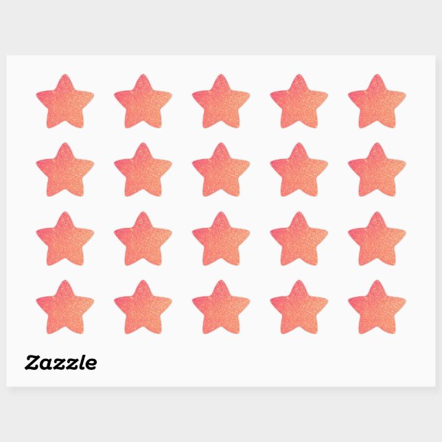 Rosa Scrapbooking & Journal Stern-Aufkleber (Blatt)